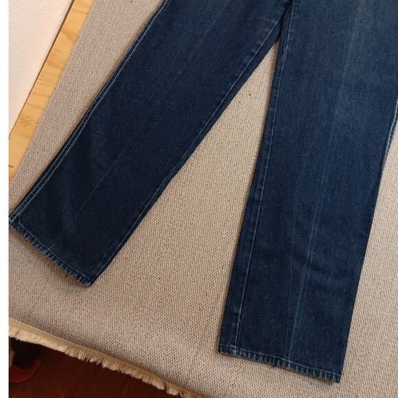 Gitano Vintage 80s Jeans Women 14 29"X32" Dark Wash High Rise Relaxed Straight - Picture 5 of 14
